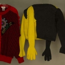 THREE DESIGNER TOPS, 1980s