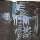 TRIBAL EWE KNIFE ROBE, AFRICA, EARLY 20TH C