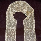 ALENCON LACE SCARF, c. 1770