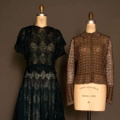 TWO KOMAR KNIT &amp; BEADED GARMENTS, 1950s