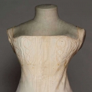 WHITE COTTON STAYS, 1820s