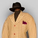 MAN'S WOOL ZOOT SUIT, N.J., 1938-1942