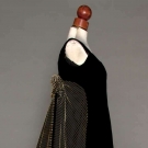 VELVET EVENING GOWN, BOLHAGEN, 1966