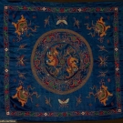 EMBROIDERED SQUARE, CHINA, EARLY-MID 20TH C