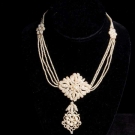 SEED PEARL &amp; GOLD SET, EARLY 19TH C