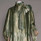 AQUA &amp; GOLD LAME OPERA COAT, c. 1927
