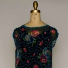 PRINTED &amp; BEADED EVENING GOWN, 1920-1922