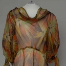 ERTE DREAM-FLOWER PRINT DRESS, 1930s