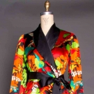 NORMAN NORELL EVENING COAT, FALL 1972