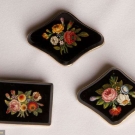 THREE MICRO MOSAIC BROOCHES, ITALY, 19TH C