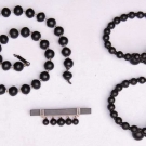 TRUE JET MOURNING JEWELRY, 19TH C