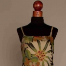 FLORAL CHIFFON EVENING GOWN, FRANCE, 1928