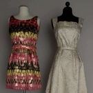 TWO MAINBOCHER INC. LAME OUTFITS, 1960s