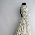 POINT DE GAZ LACE DRESS, BELGIUM, 1930's