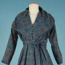 CLAIRE MCCARDELL PRINTED DAY DRESS, 1957