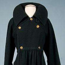 CLAIRE MCCARDELL GREEN WOOL COAT, 1947