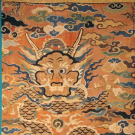 RARE EMPEROR WANLI PERIOD KESI PANEL, CHINA, 1600-1630