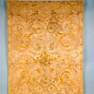 SILK EMBROIDERED WALL HANGING, FRANCE, c. 1680