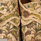 LADY'S COLORFUL BROCADE SHOES, 1750-1775