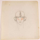 THREE MAUDE PANIZON HAT ILLUSTRATIONS, PARIS, 1920s
