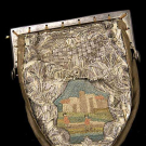 NEEDLEWORK SMALL PURSE, c. 1730