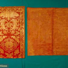 TWO CUT VELVET TEXTILES, CHINA, 19TH C