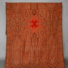 WOOL PAISLEY SHAWL, 19TH C