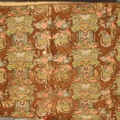 WHOLE CLOTH CHINTZ QUILT, MID 19TH C