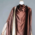 POIRET SILK EVENING WRAP, PARIS, 1917