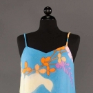 HANAE MORI CHIFFON GOWN &amp; JACKET, 1970s
