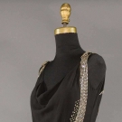 RHINESTONE DECO EVENING DRESS, 1930s