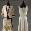 TWO LAWN &amp; LACE GARMENTS, 1910 &amp; 1920s