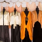 11 PIECES SILK LINGERIE &amp; 1 LIBERTY JACKET, 1920-1940s