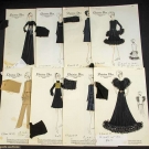 39 DIOR CROQUIS &amp; OTHER EPHEMERA, 1968-1973