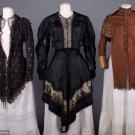THREE SILK VICTORIAN JACKETS, 1880-1900