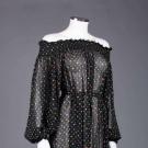 YSL POLKA DOT CHIFFON GOWN, 1970s