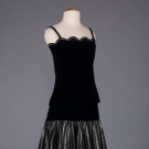 YSL ATTRIBUTED EVENING DRESS, 1980s