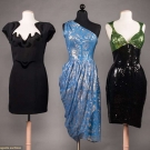 TWO MUGLER &amp; ONE BLASS EVENING DRESSES, LATE 20TH C