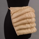 RARE HORSE HAIR BUSTLE, 1880s