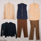 SEVEN KATHARINE HEPBURN WORN SEPARATES, 1970s