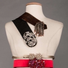 TEN DESIGNER JEWELED BELTS, 1940s-1980s