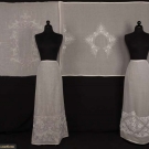 TWO SETS OF BEADED &amp; UNCUT DRESS YARDAGE, 1915-1920s