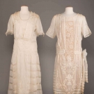 TWO TEAGOWNS, 1920s