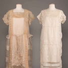 TWO TEAGOWNS, 1920s