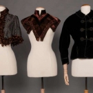 TWO CAPELETTES &amp; ONE JACKET, 1860-1890s