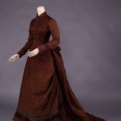 EMILE PINGAT VISITING GOWN, FRANCE, c. 1880