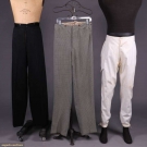 TWO MANS TROUSERS &amp; ONE UNDER DRAWERS, NEW YORK, 1890s
