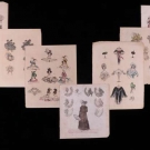COLORED FASHION PLATES, 1818-1830s