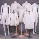 NINE LADIES UNDERGARMENTS, 1850-1870s