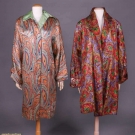 TWO LAMÉ EVENING COATS, EARLY 1920s